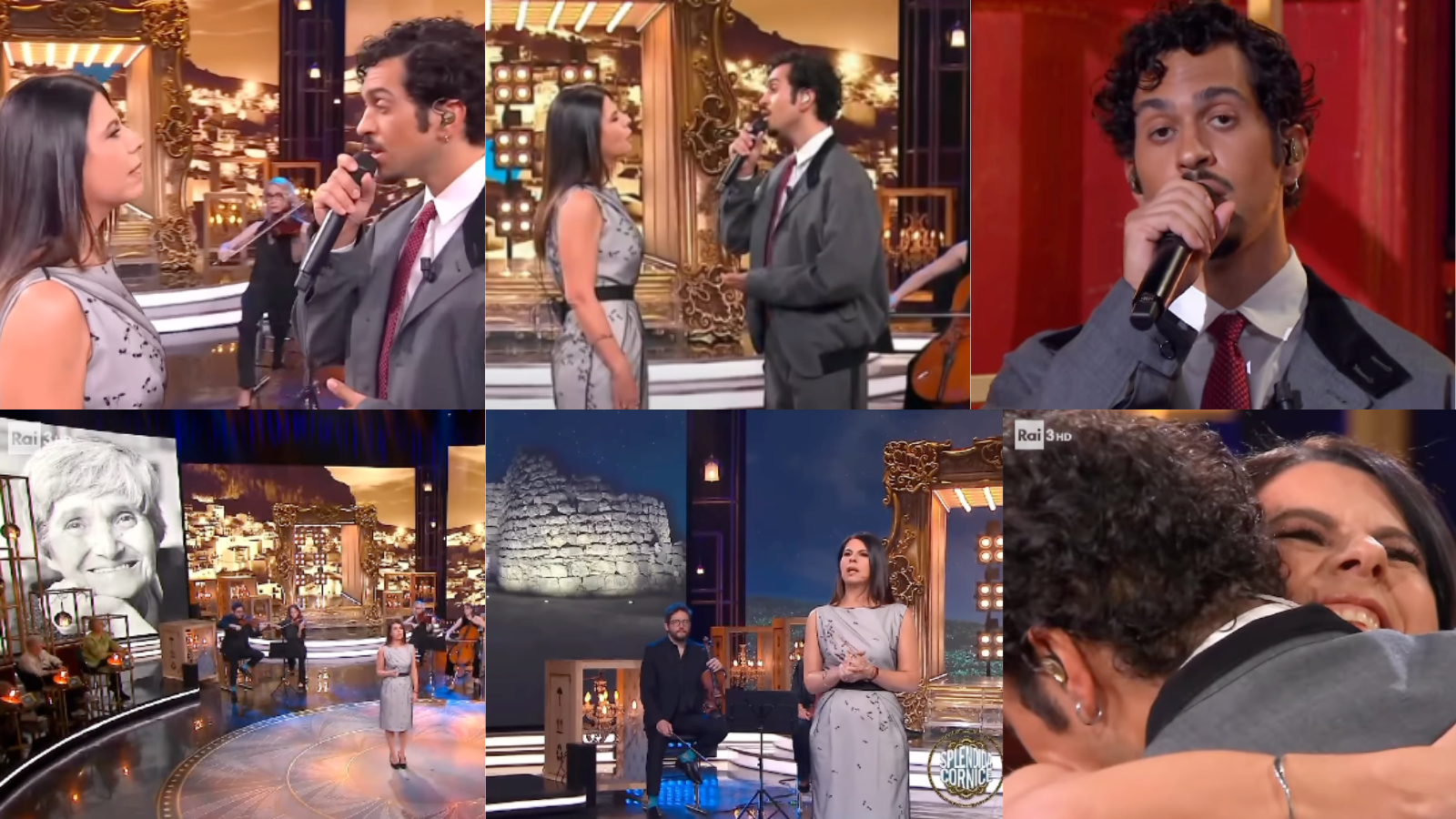 Mahmood e Cucciari incantano Rai 3 con “Spunta la luna dal monte” e Maria  Lai – Kalaritana Media