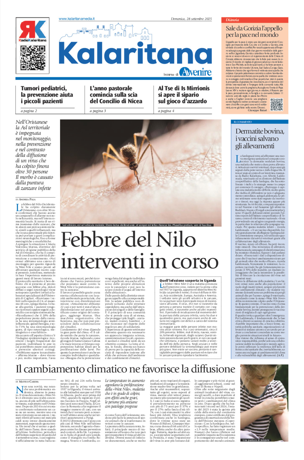 Kalaritana del 28/09/2025