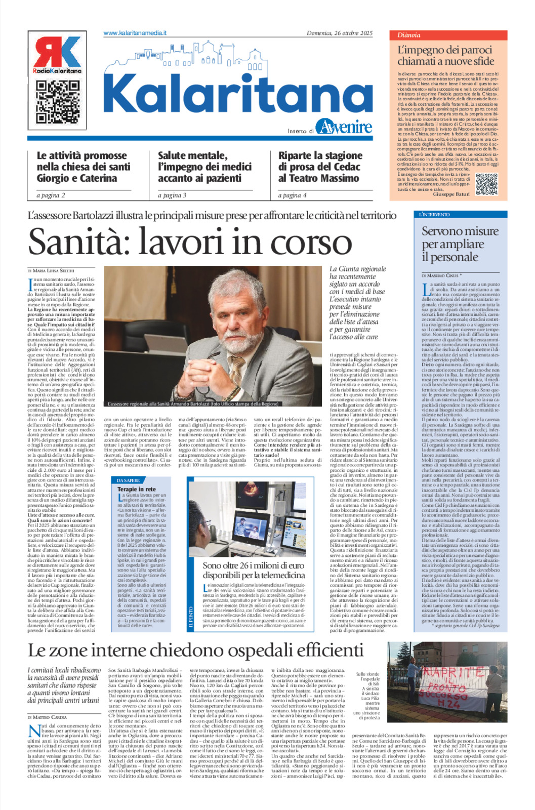Kalaritana del 26/10/2025