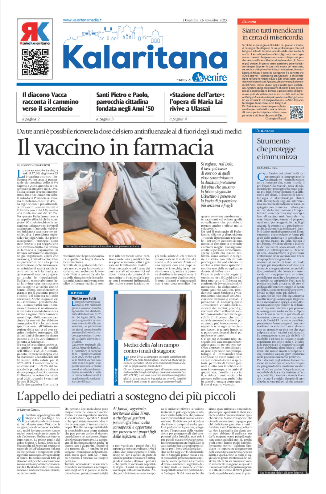 Kalaritana del 16/11/2025