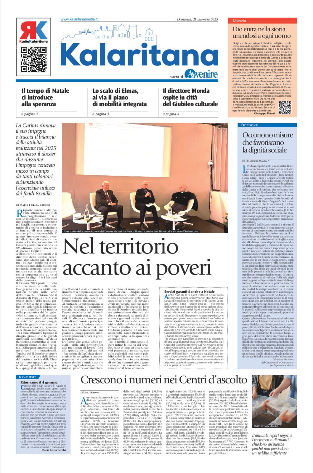 Kalaritana del 21/12/2025