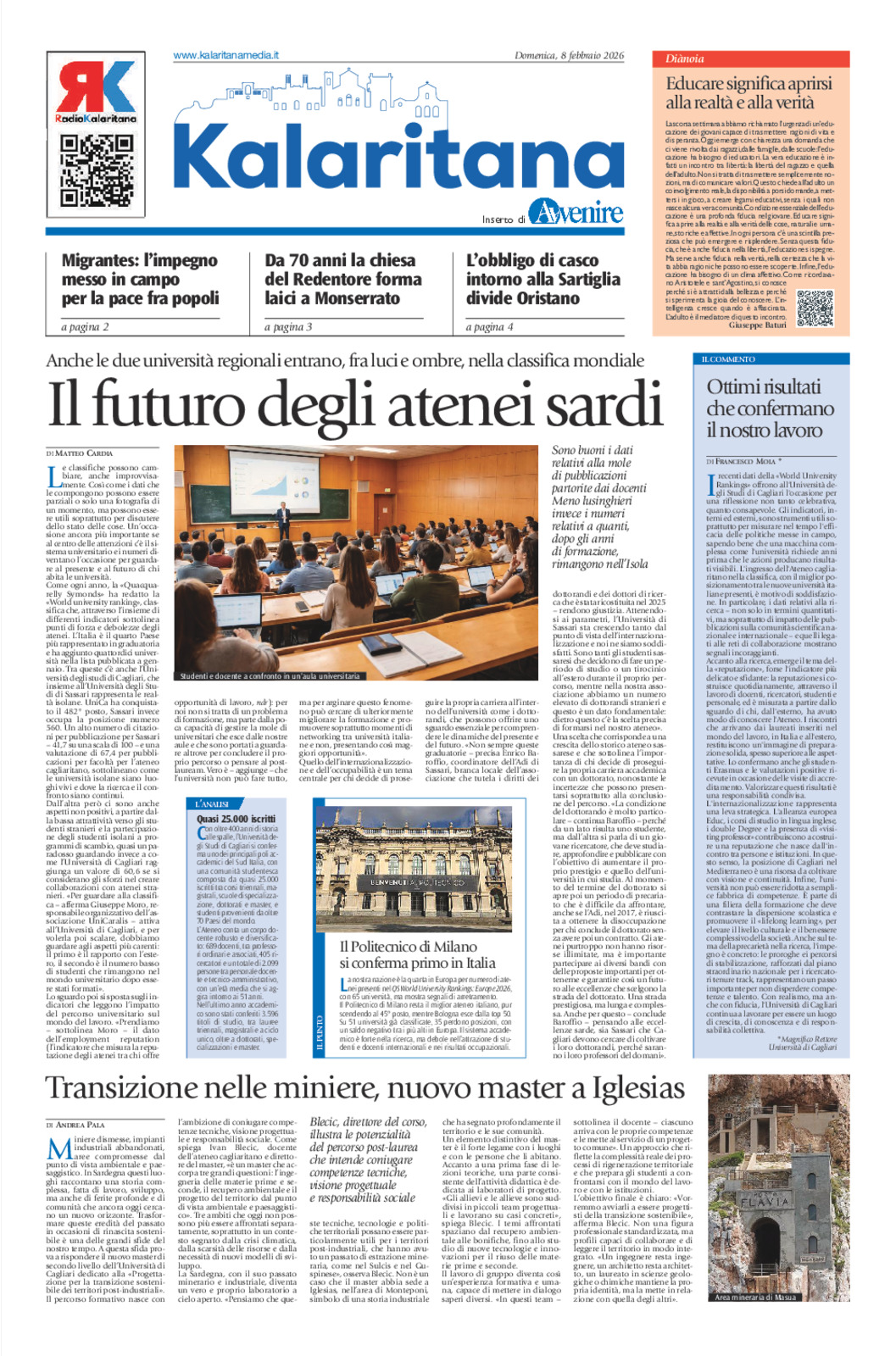 Kalaritana del 08/02/2026