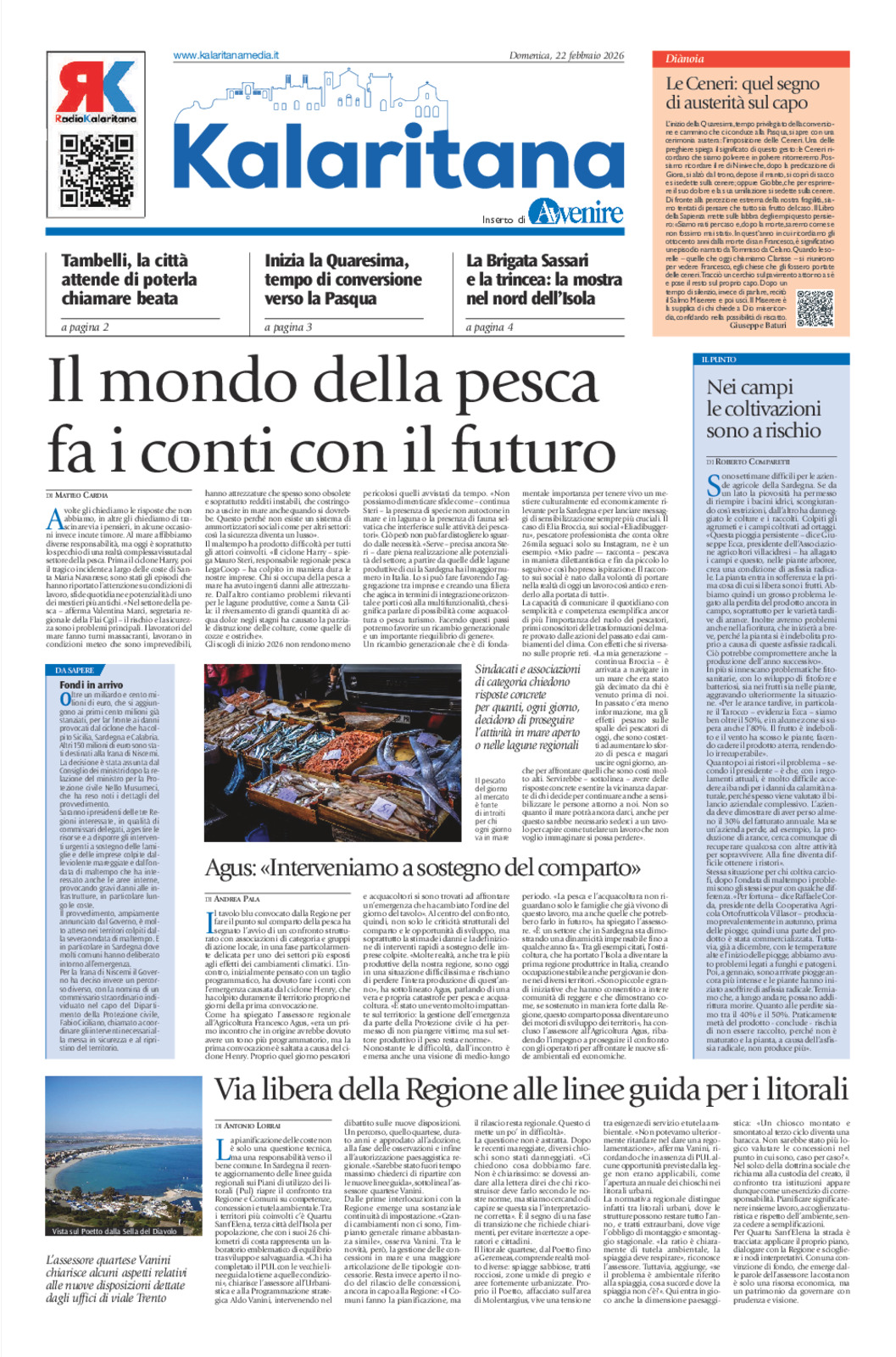 Kalaritana del 22/02/2026