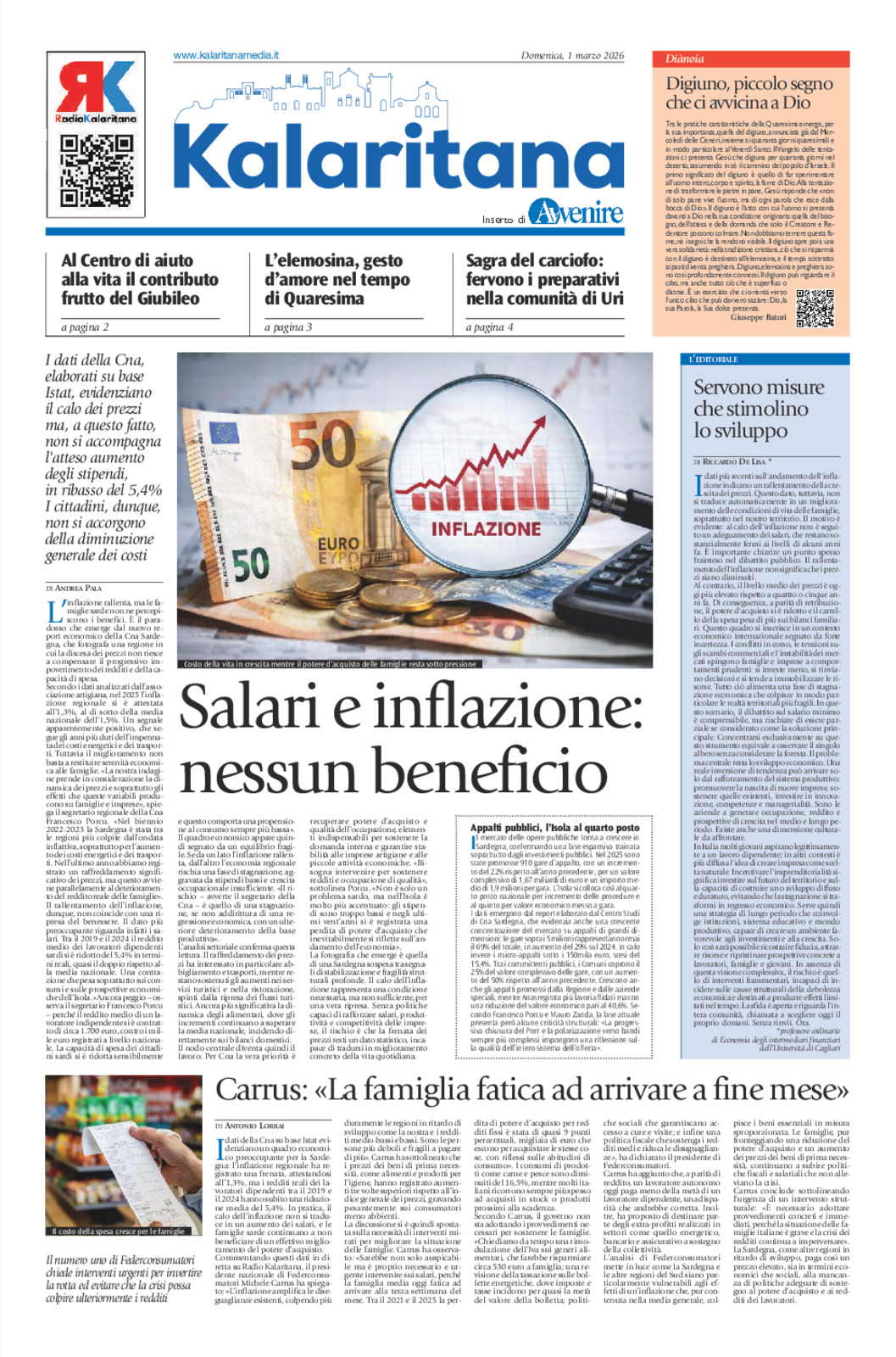 Kalaritana del 01/03/2026