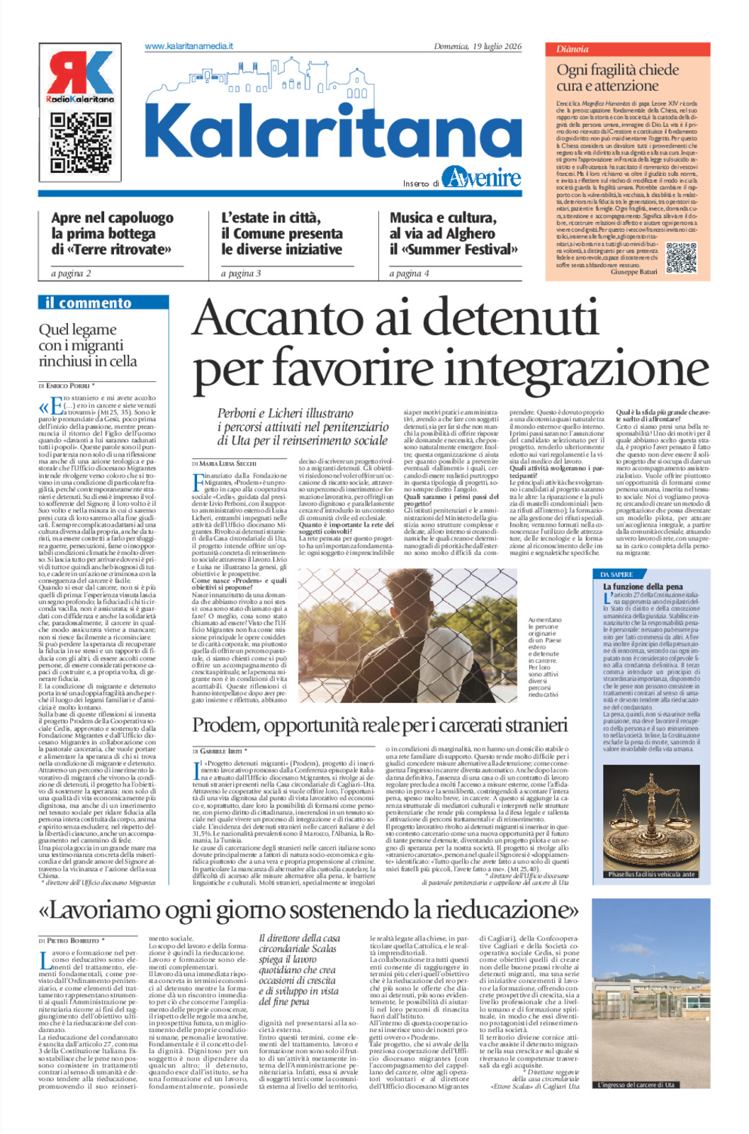 Kalaritana del 19/07/2026