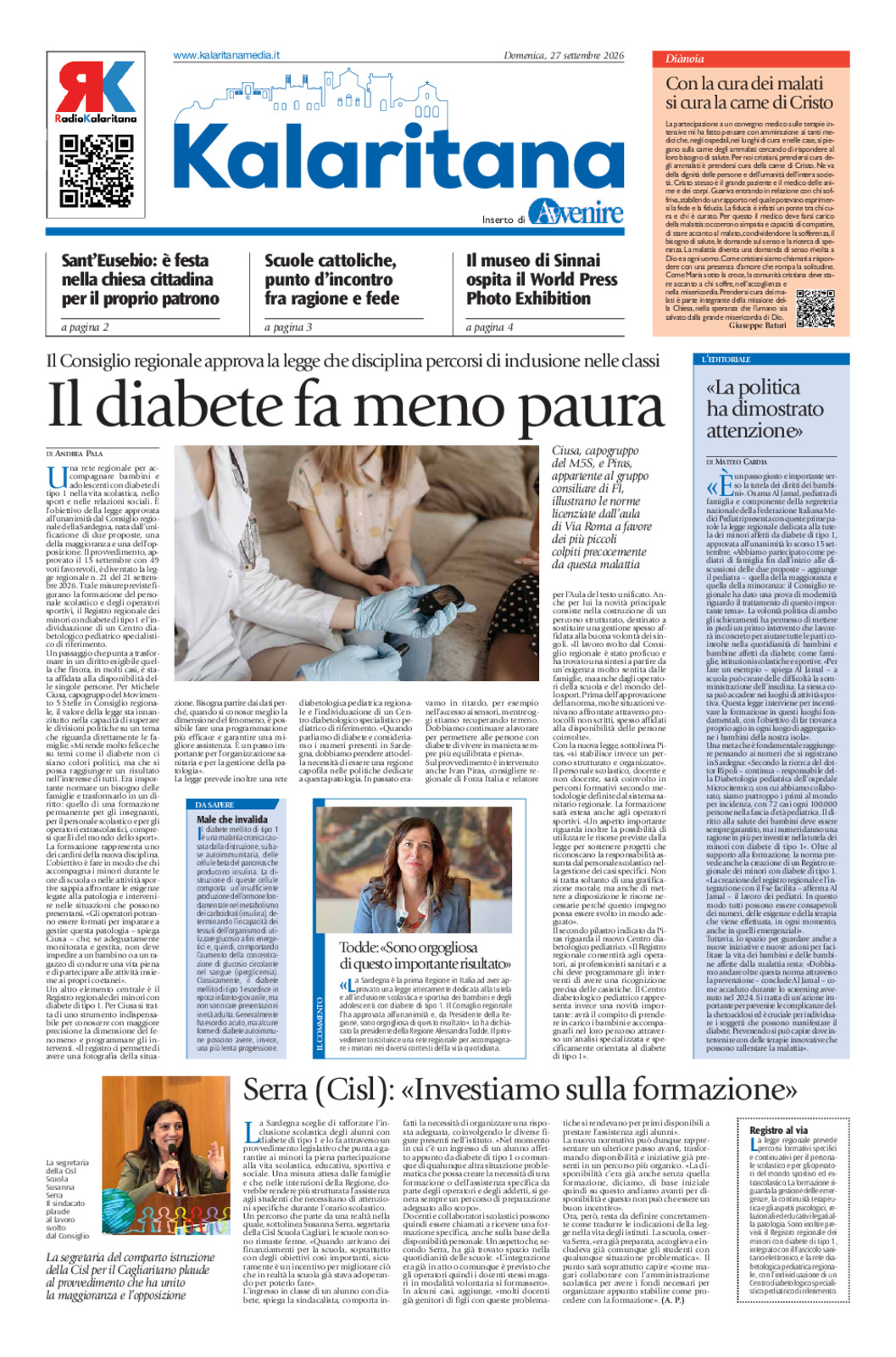 Kalaritana del 27/09/2026